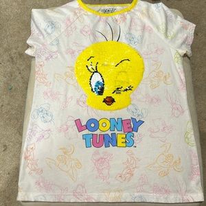 Little girls Looney Tunes shirt size 7/8